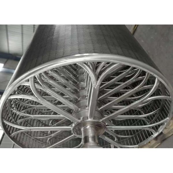 Dia 1500mm Whole Stainless Steel Cylinder Mould For Paper Forming Part