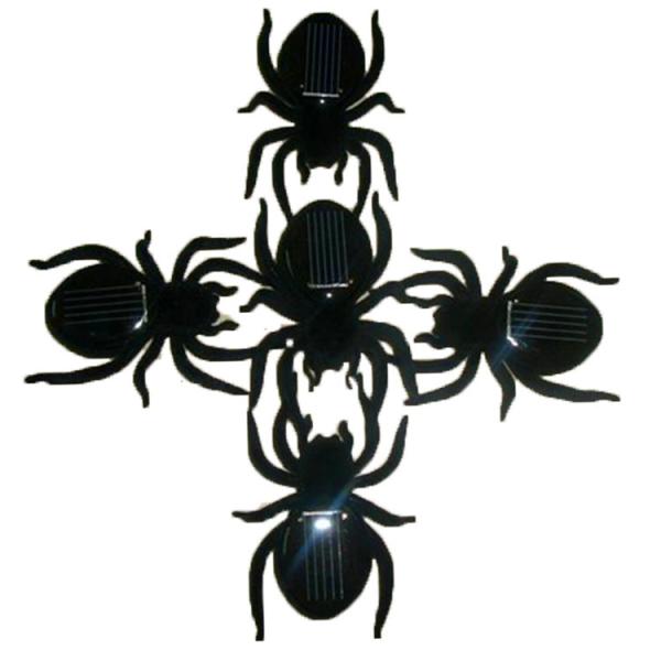 Solar Toy Solar Spider Plush Insect Novelty and Gag Toys Educational Games