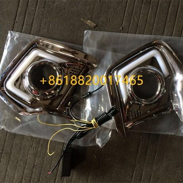 Mitsubishi Triton L200 2015 2016 Accessoires LED Journée de fonctionnement de la lumière de brouillard lumière LED