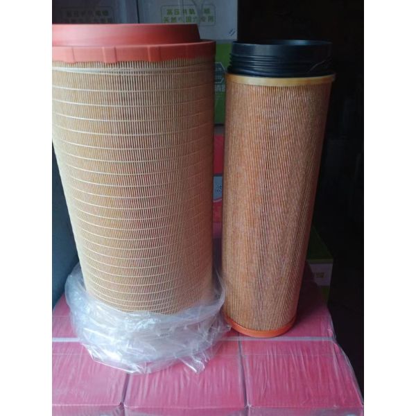 Aluminium and Filter Paper Air Filter for National Heavy Duty Truck Parts WG9725191102