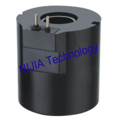 Professional IP67 PIN 2 Hydraulic Solenoid Coil , Terminal Box Type