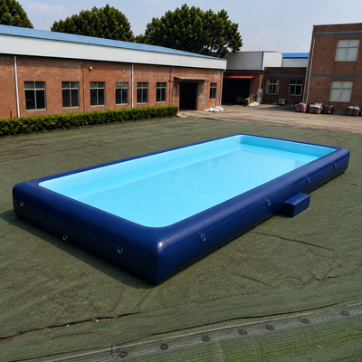 Modular Commercial Inflatable Swimming Pool Custom Pool with Reinforced Airtight Walls Non Slip Floor and Custom Size
