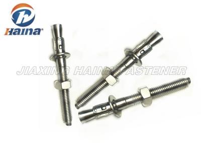 Round Head Customized A2 A4 Concrete Fixing Stainless Steel Through Bolts