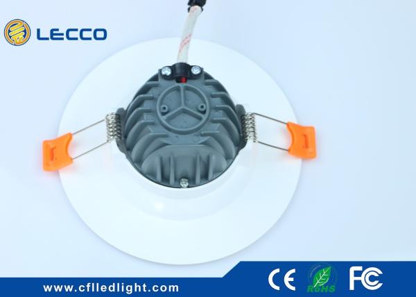 LED Recessed  Downlight 12W Benz Type Die Cast Aluminum 100 LM / W CRI > 80 COB Light Source