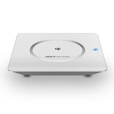 El encargar inductivo de carga del teléfono del cojín 10W 7.5W de la radio ultra fina de Qi del cuadrado de salida del USB