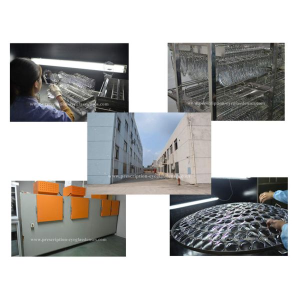 AR Reflection Glare Prescription Eyeglass Lenses For Eye Protection 1.56 Index