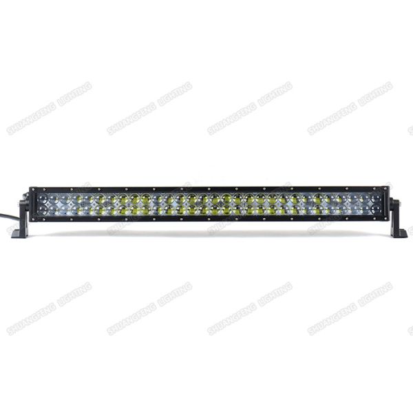 180W Cree Chip Double Row LED Light Bar 4D Spot / Flood / Combo Beam For Offroad