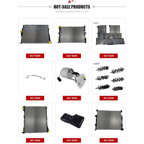 Parties automobiles Radiateur pour Chevrolet LACETTI et Buick Excelle 96553243 96553244 5484585