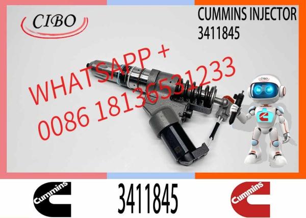 QSM ISM Diesel Engine Fuel Injector Construction Machinery Part 3411845 Common Rail Fuel Injector For Cummins Injector