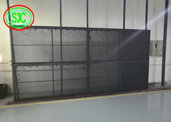 O vidro transparente do mercado super conduziu a exposição 1R1G1B G3.91-7.8125 para anunciar