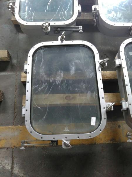 Rectangular Marine Windows Cabin Welding Installation Model Opening Type