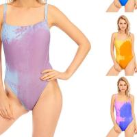 Effet de protection solaire de maillot de bain de dames bon de femmes sexy Abrasion-résistantes durables d'une seule pièce de pourpre