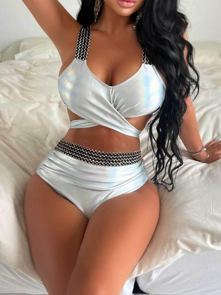 M Size Removable Padding Swimming Suits Bikini