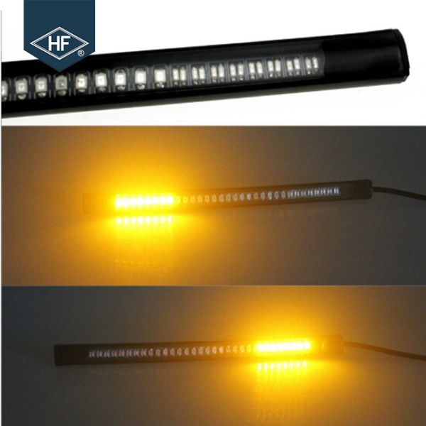 Flexible Soft 12V Aftermarket Motorcycle Lights Strip For Rear Tail Brake Stop