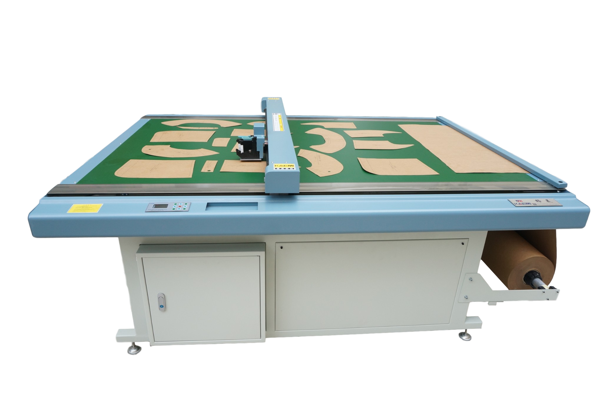 CAD-модель резчика одежды автоматический стол резки плоскостроительный цифровой резчик