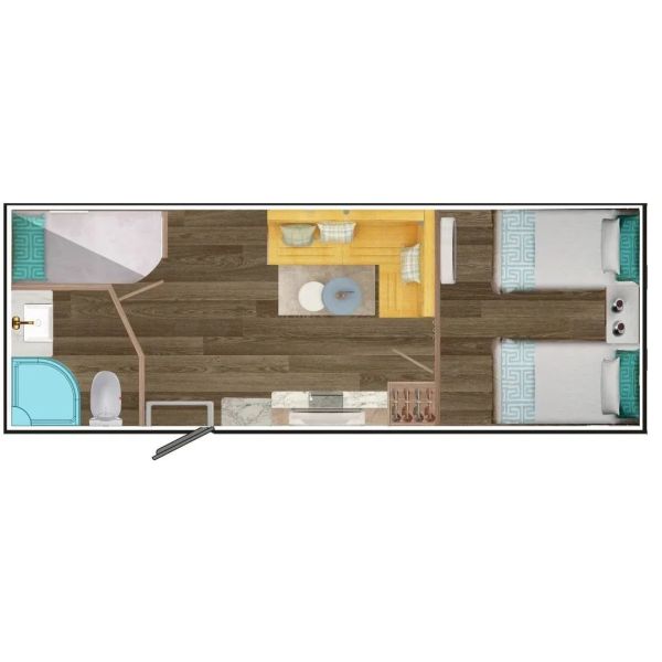 Luxury Hotel Caravan, Luxury Trailer, Hotel Trailer, Richly Equipped, Luxury, 4X4 Trailer,Parent-child trailer RV