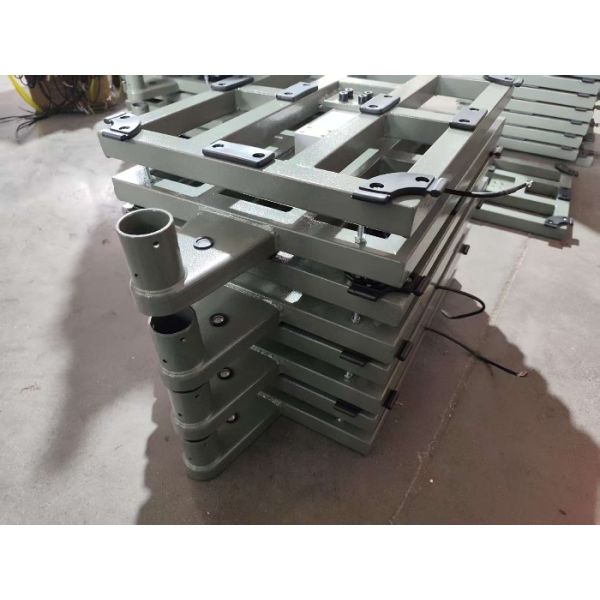 Acier doux 450x450mm 500kg Balance de poids avec cellule de charge Zemic L6G 600kg