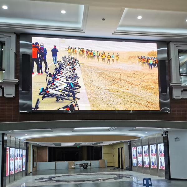 P3.91 Indoor Full Color Screen Rental LED Display Exhibition Hall Electronic TV Hall