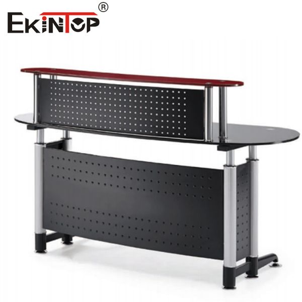 Уникальный офис Меламин стеклянный стол Сильная носимость