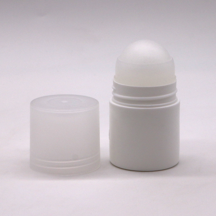 Customized Color 50ml PE/PP Essential Oil Plastic Roll On Bottle for Deodorant Refill
