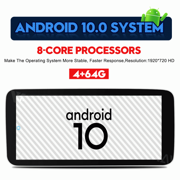 Андроида GPS навигации автомобильный радиоприемник 10,0 для Benz e классифицирует W212 2009 2015