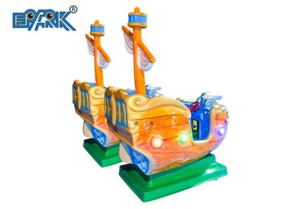 Amusement Park Pirate Ship Swing Ride Adventure Kiddie Ride With Gun