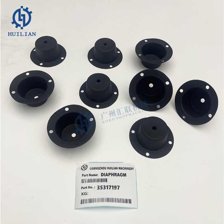 35317197 Diaphragm Rubber Membrane for Mobile Air Compressor Unload Cylinder