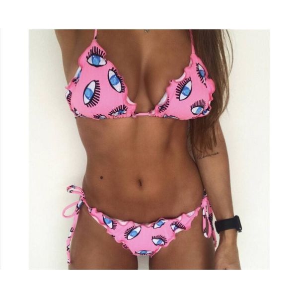 Ciktidin Floral print 2018 swimwear women swimsuit beach bathing suit