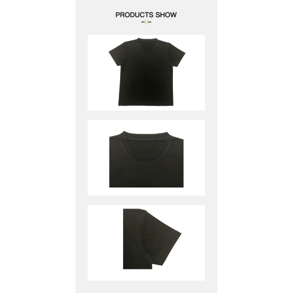 Sustainable Kids Clothes 100% Cotton O-neck Short Sleeve Boy Tshirt in Smart Casual Style