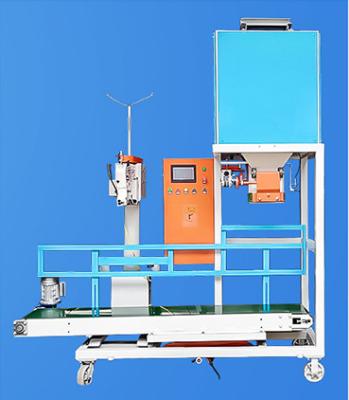 Suporte móvel da máquina de ensaque dos grânulo acima da máquina de empacotamento 4kw do malote do zíper