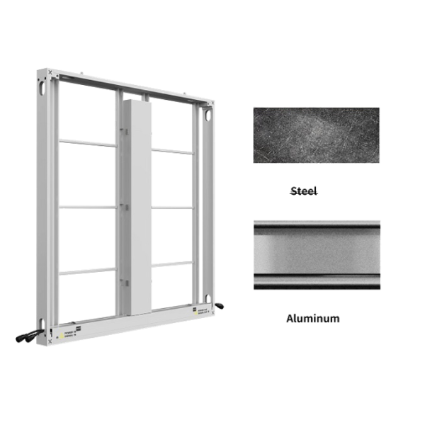 P6.667 Outdoor LED Display Wall Shopping Mall Exterior Giant Advertising Board ABXING OF
