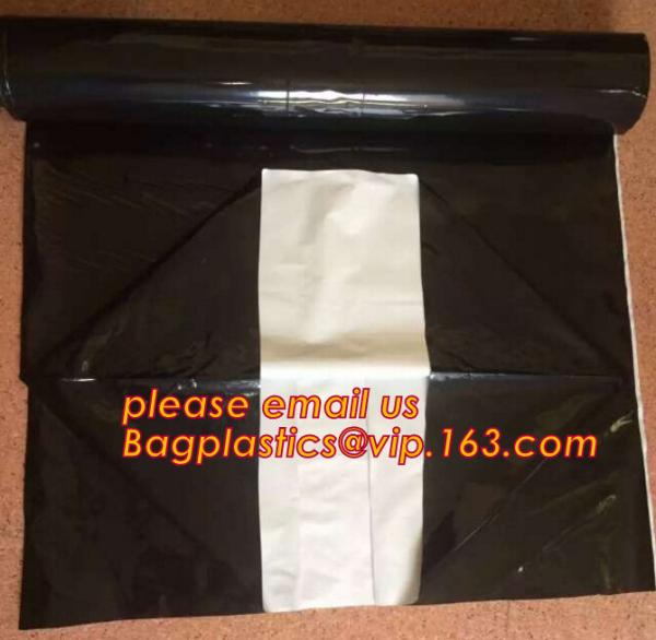 230-250 micron durable white/black reflect mulch films ,silo bag,grain silo bags,compostable mulch biodegradable film wi