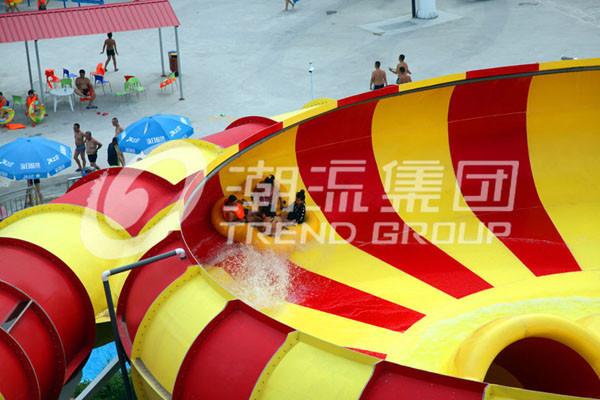 Theme Park Slides Super Bowl Water Playground Equipment for Water Park