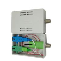 Le Sc/RPA de réseau de GPON/EPON au WDM élevé optique d'isolement de récepteur de fibre de rf CATV séparent CATV et ONU