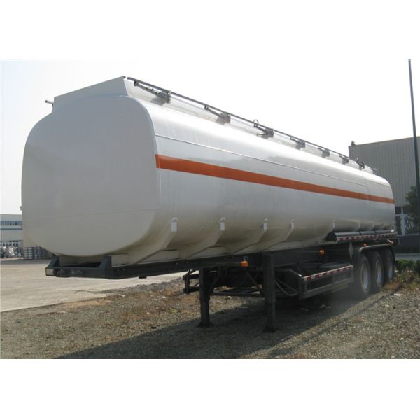 Цапфа 45000 л 50М3 50кбм углерода стали топлива топливозаправщика трейлер трейлера 3 тележки нефтяного танкера Семи