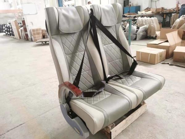 2+1 Layout Diamond Stitching Travel  Bus Passenger Seat