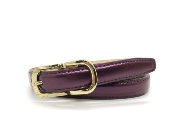 Fashion Thin Leather Belts/Women's Fashion Belt  18mm Wide Solid Color