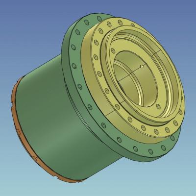 18000Nm Guia de engrenagem planetária GFT026W