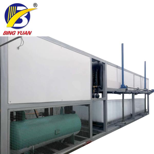 50Hz 10 Ton 380V Block Ice Maker Machine , Automatic Ice Block Making Machine