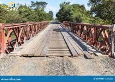 Easy Install Steel Bailey Bridge Load Capacity Size Cusomized