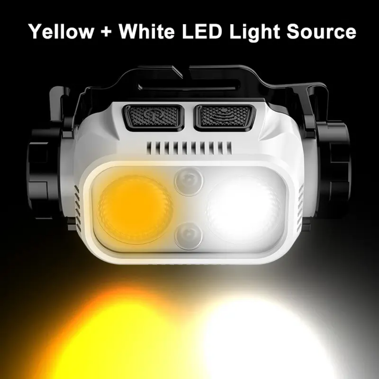 Factory Sales Outdoor LED Lighting Tools Camping Emergency Lamp 10 Lighting Modes Super Bright Head Lamp