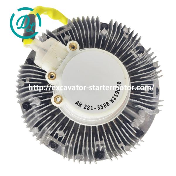 281-3588 2813588 Ventilateur d'embrayage pour excavatrice Moteur C6.4 Ventilateur d'embrayage de refroidissement