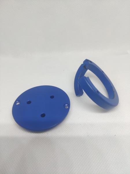 Blue Anodized Precision CNC Machining Milling Lathe Turning Medical Instrument Par