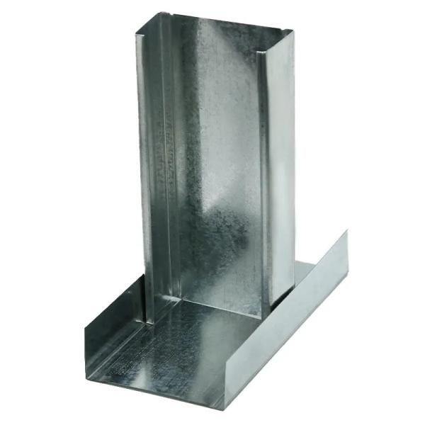 Thickness 0.6mm-1.2mm Drywall Stud And Track  C/U Channel Metal Stud Partition
