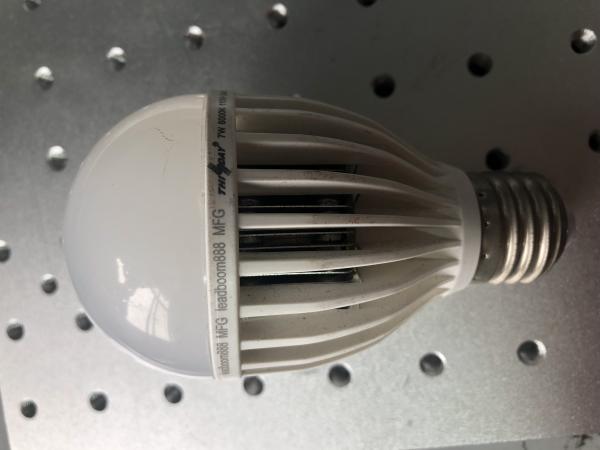 LED bulb laser marking machine, laser logo printing machine, light laser marking machine