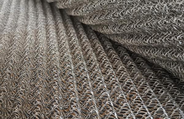 304 Stainless Steel Woven Knitted Wire Mesh Filter for Gas Liquid