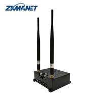4W 49km UAV Drone Data Link Transmitter de rádio com frequências 300-3800MHz Personalizavel