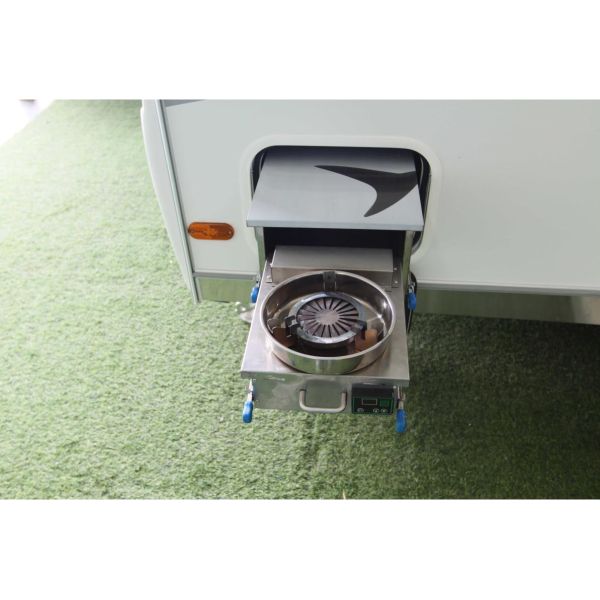 Remorque légère de camping de personne du châssis 4-6 d'Al-knock-out de remorque de voyage de personnes multiples