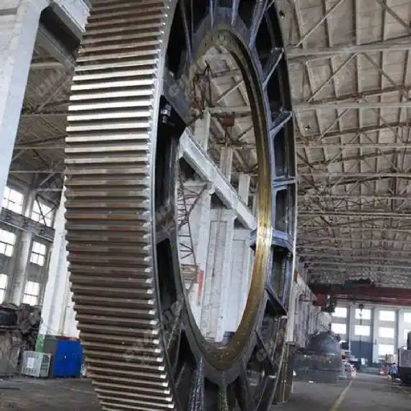 Moulin à billes Grand anneau de roulement résistant à l'usure Armature en acier coulé Support en acier allié Personnalisation