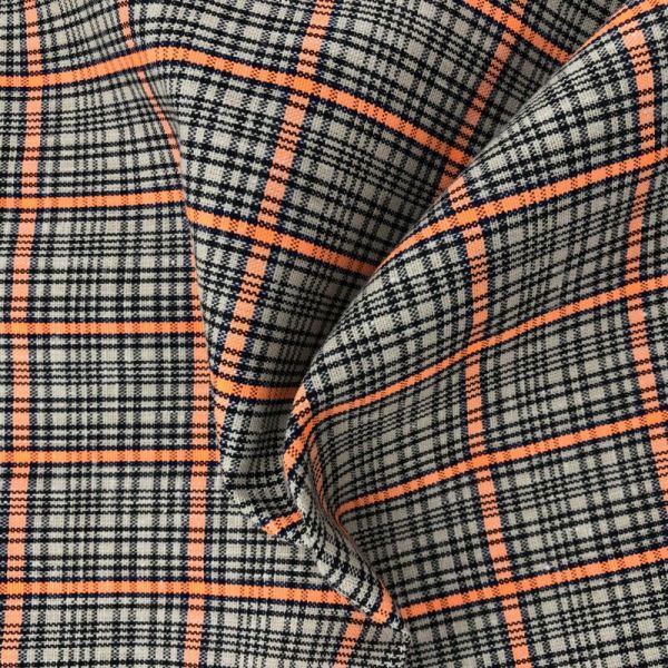 Wholesale Custom 170gsm Organic Eco-Friendly Striped Fabrics 73% Cotton 27% Linen for Girls' Dresses and Suits